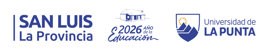 San Luis · 2026 Año de la Educación · Universidad de La Punta